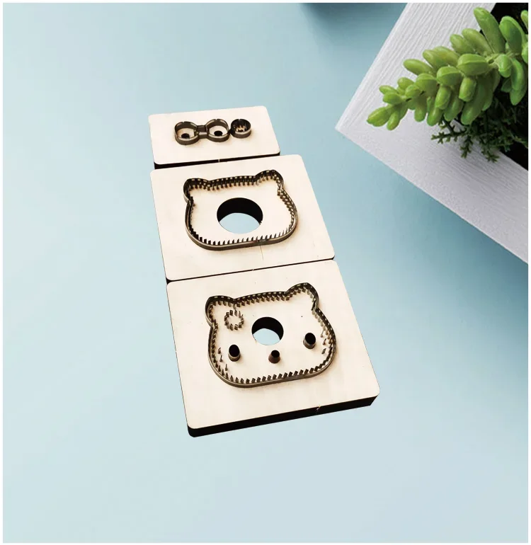 Cat pendant knife mold card bag set leather leather mold imported knife handmade DIY blanking