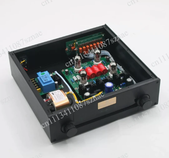 For STR12A Reference SLP90 Circuit 12AU7/ECC82 Vacuum Tube Preamplifier HiFi Stereo Remote Control Audio Pre-Amp