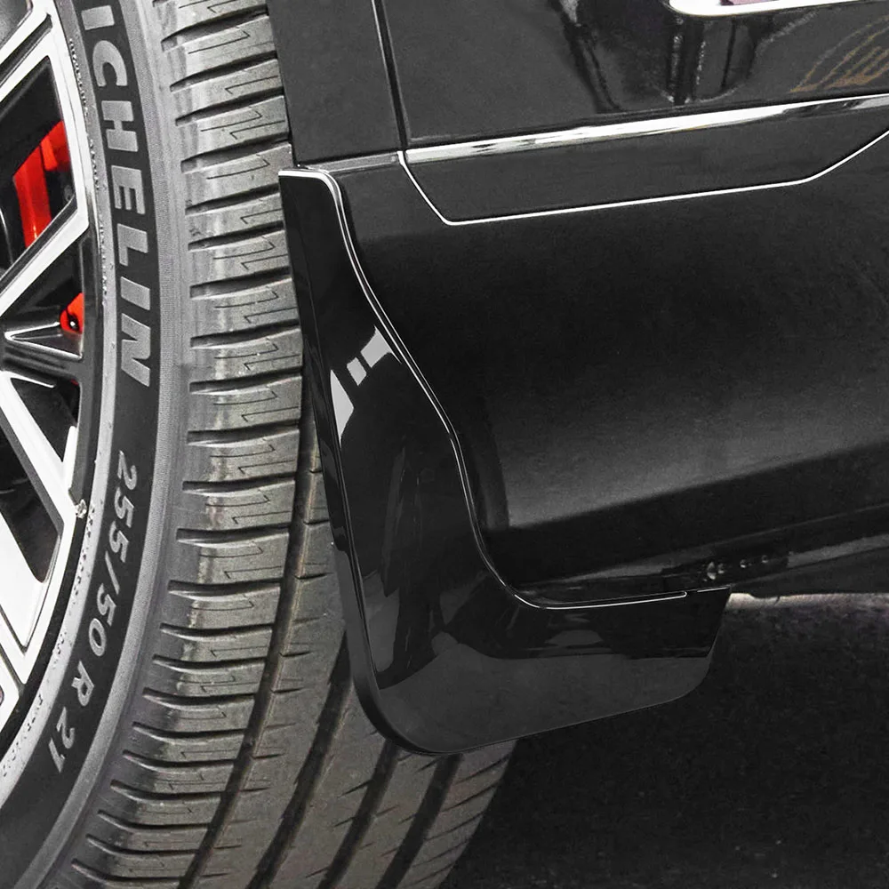 4 Pcs PP Material Mudguard Appearance Modification Accessories Fit For ZEEKR 8X Prevent Sediment Splashing Lossless Installation