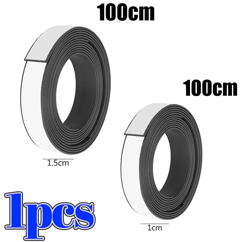 شريط مغناطيسي بطول 20 متر يمكنك صنعه بنفسك، شريط مطاطي مرن قوي ممتاز، مغناطيس الثلاجة، أساسيات المكتب والمنزل