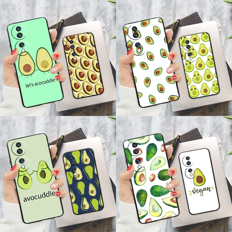 FUNNY AVOCADO Smile JOKE Case For Honor 200 Pro X9c X9a X8a X7a X6a X7 X8 X9 X8b X9b 50 70 90 Magic 6 5 Lite Cover