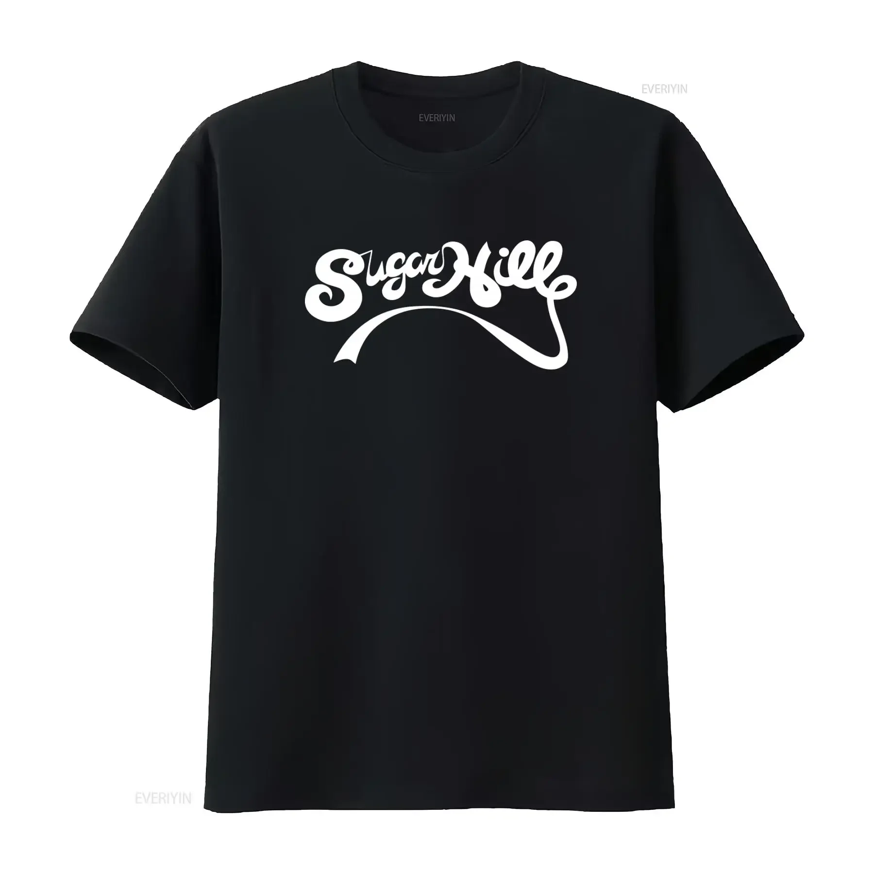 Sugarhill Gang Records Sugar Hill Rappers Delight Hip Hop Top T Shirt vintage Washed Comfortable Slightly Versatile streetwear
