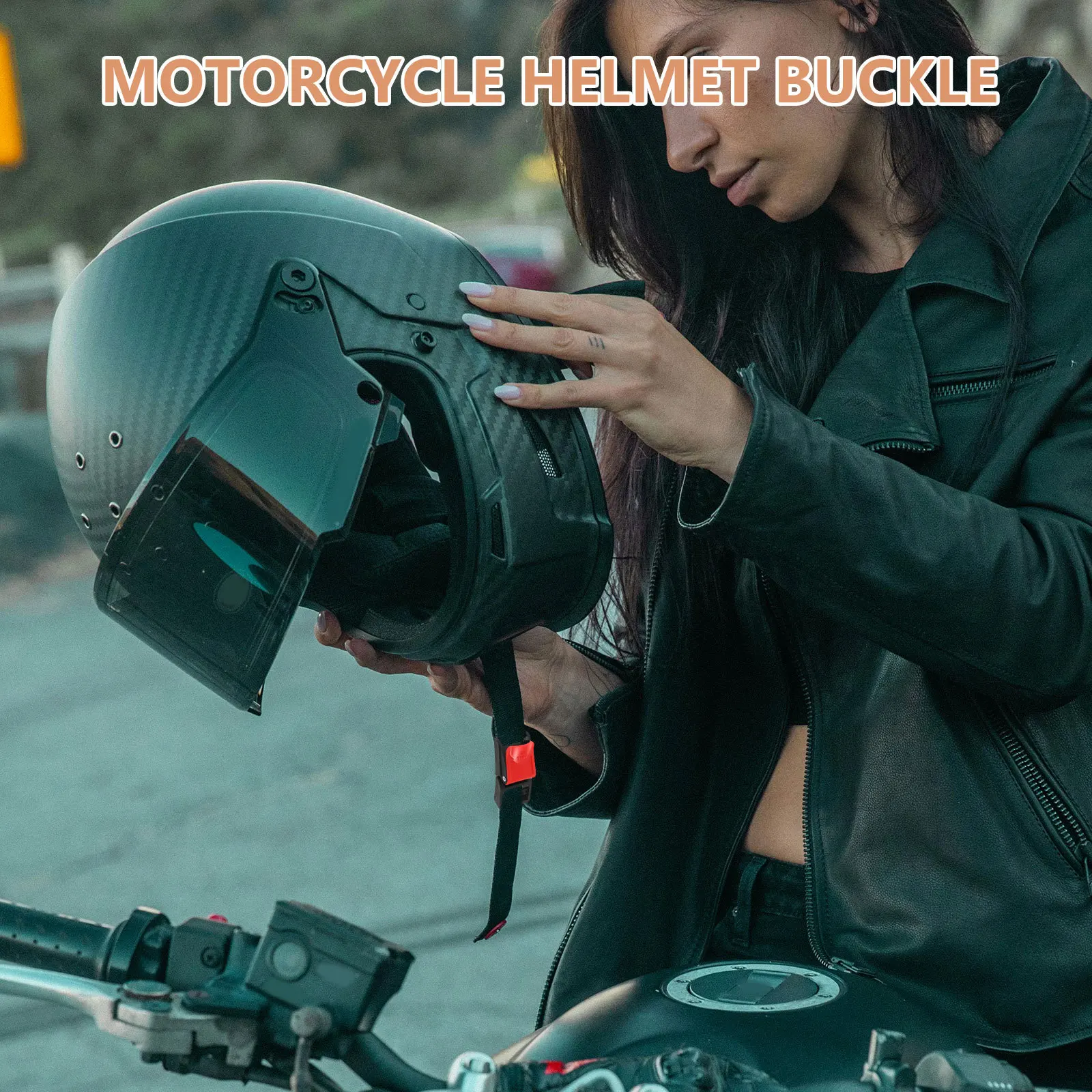 

6 шт. быстроразъемные пряжки, сменный комплект аксессуаров для мотоциклов, прочная безопасная пряжка для мужчин, стабильный дизайн