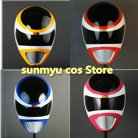 Denji Sentai Megaranger Cosplay maschera per casco Cosplay