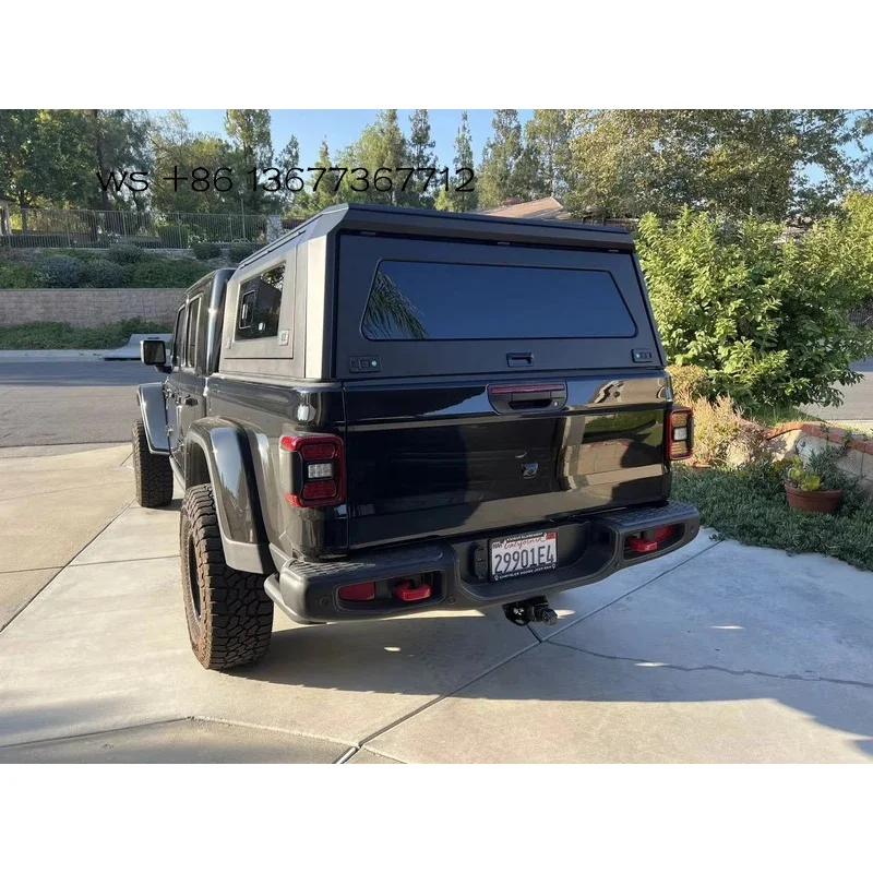 

Factory hot sales4WD Aluminum Truck Canopy Waterproof Pickup Cover Gladiator