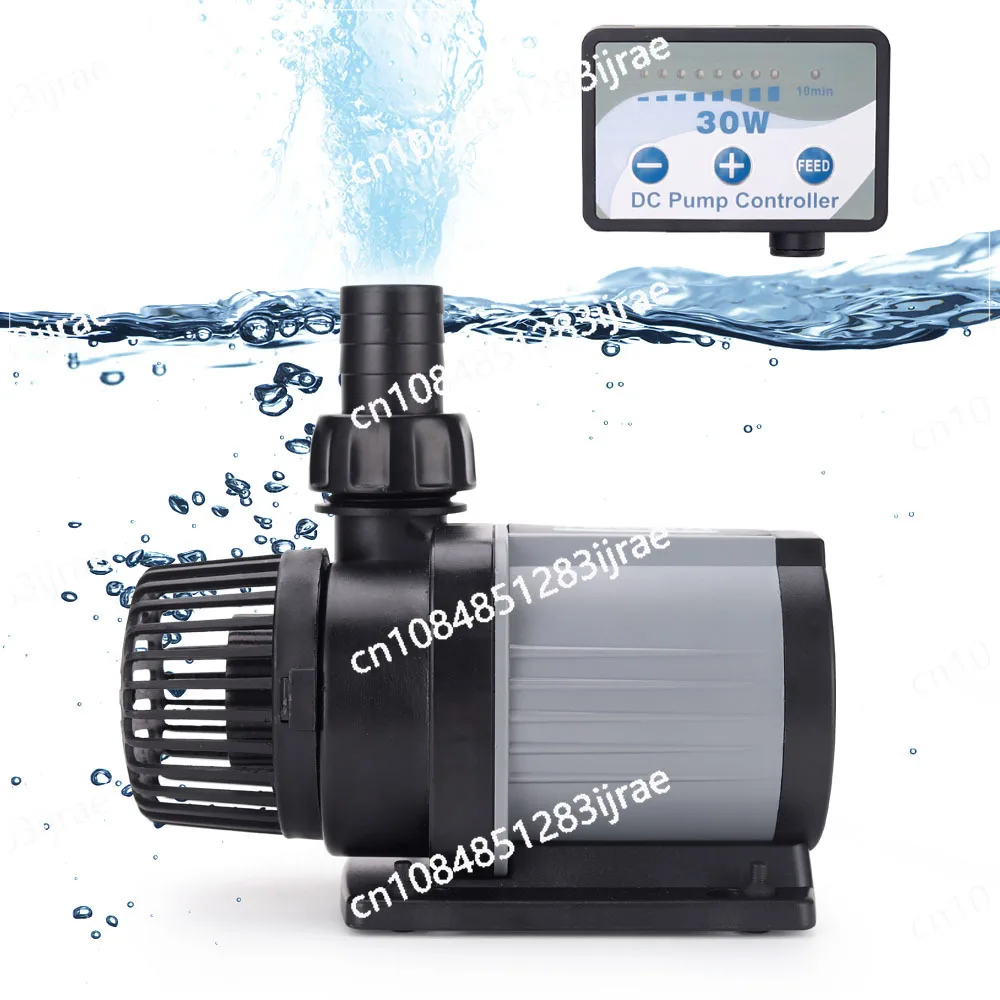 DCS 2000-12000l/h DC Submersible Pump Frequency Conversion Fish Tank Water Pump Flow Adjustable Mute Energy-Saving Water Pump