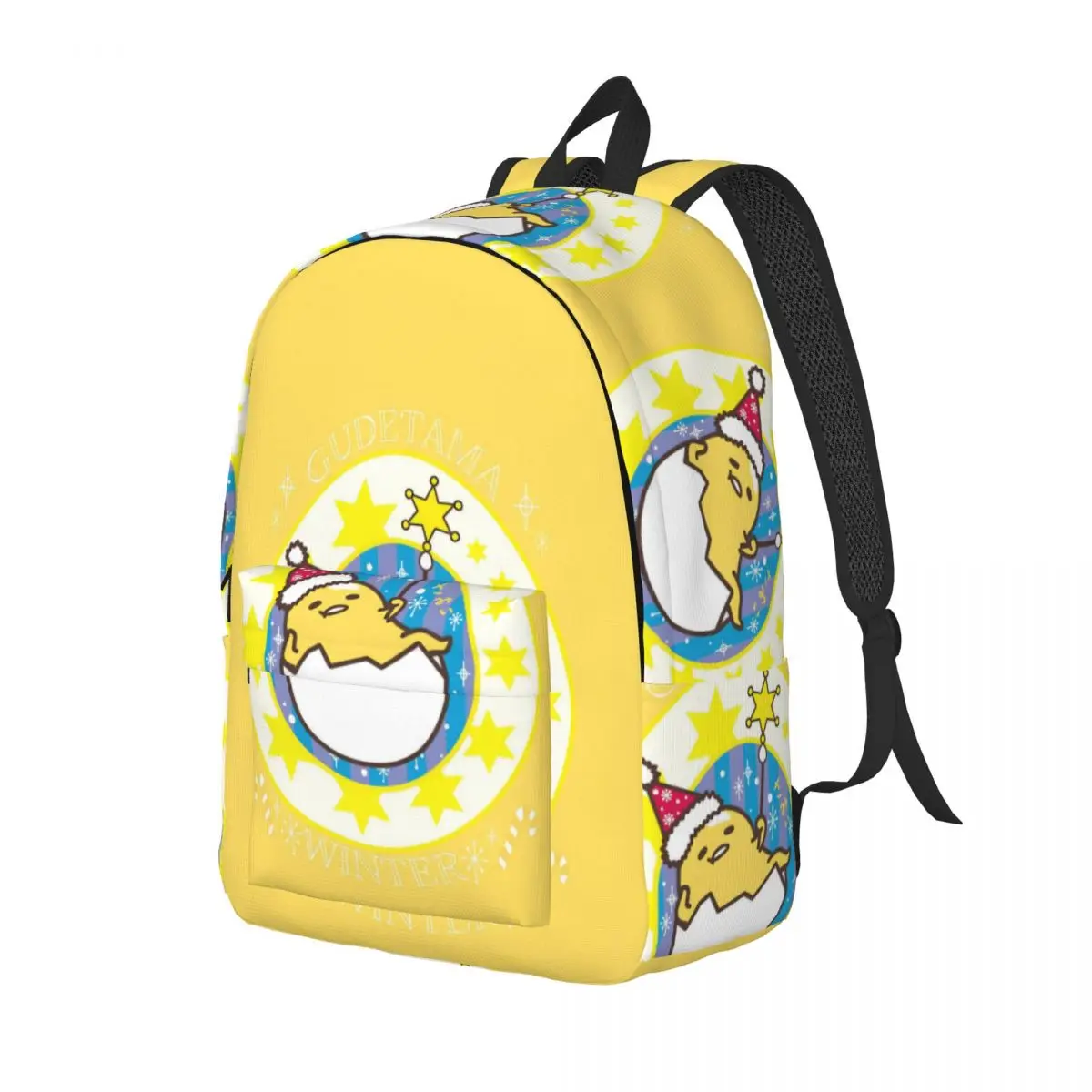 Gudetama Leuke Ei Cartoon Rugzak voor Jongen Meisje Kinderen Student School Boekentas Canvas Dagrugzak Kleuterschool Primaire Tas Reizen