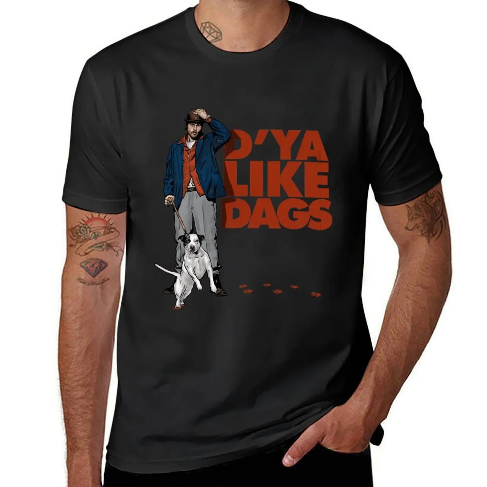 

D'Ya Like Dags T-Shirt tops cute clothes Short sleeve tee men