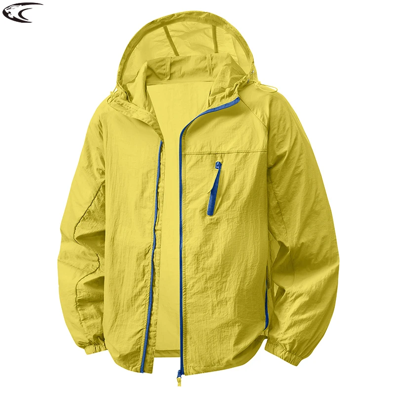 

Женские и мужские солнцезащитные куртки LNGXO для кемпинга, альпинизма, пеших прогулок, занятий спортом на открытом воздухе, ветровка, летняя легкая куртка