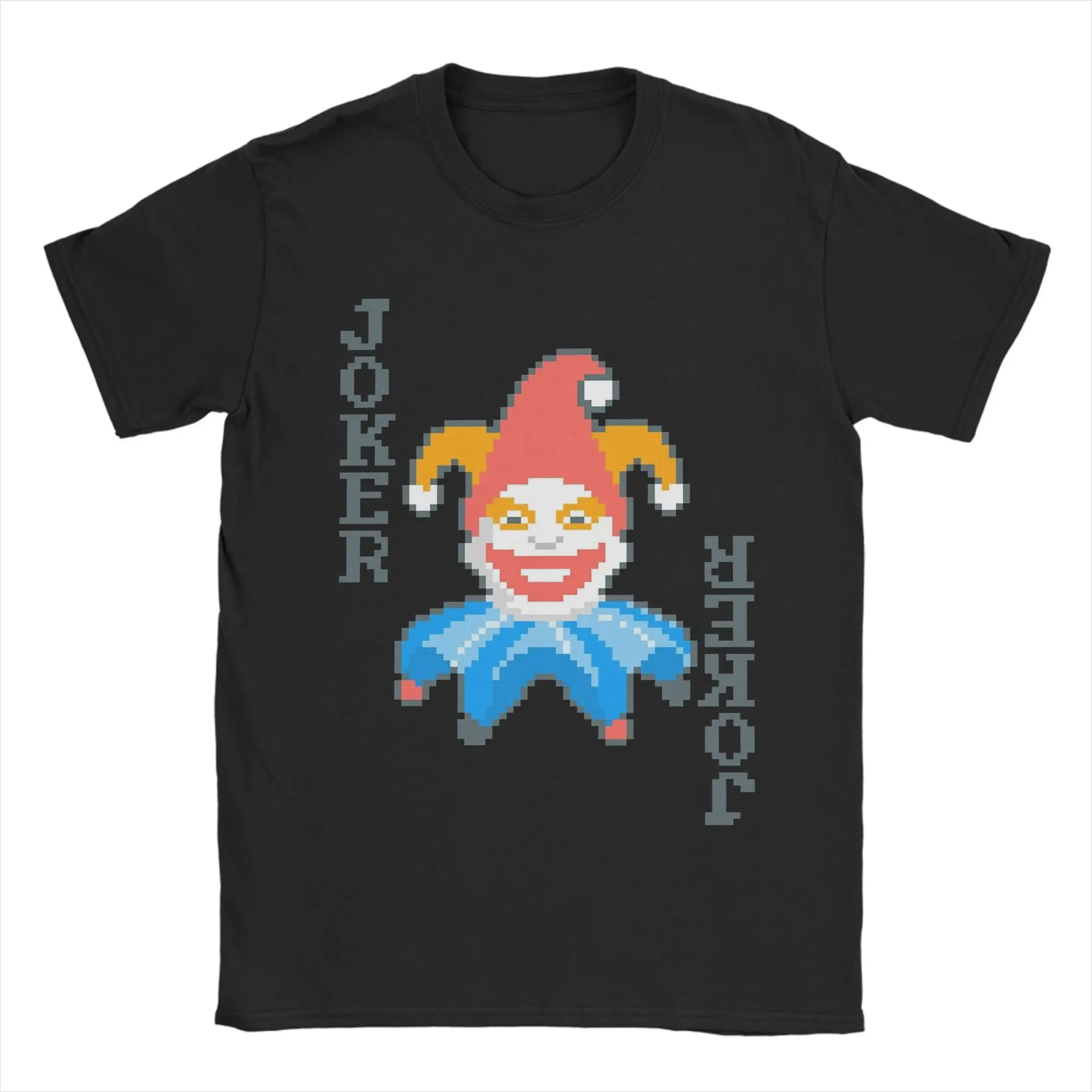 

Men's T-Shirts Balatro Game Card Joker Novelty Pure Cotton Tee Shirt Short Sleeve T Shirts Crewneck Clothes Graphic