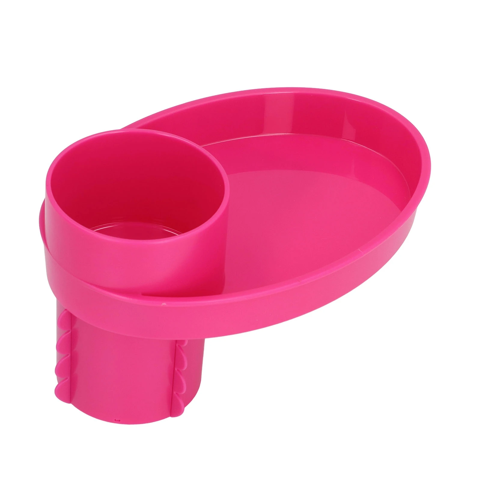 Car Seat Snack Tray Portable Multifunctional Travel Rotating Cup Holder Plate For Toys Water Glasses Accessories