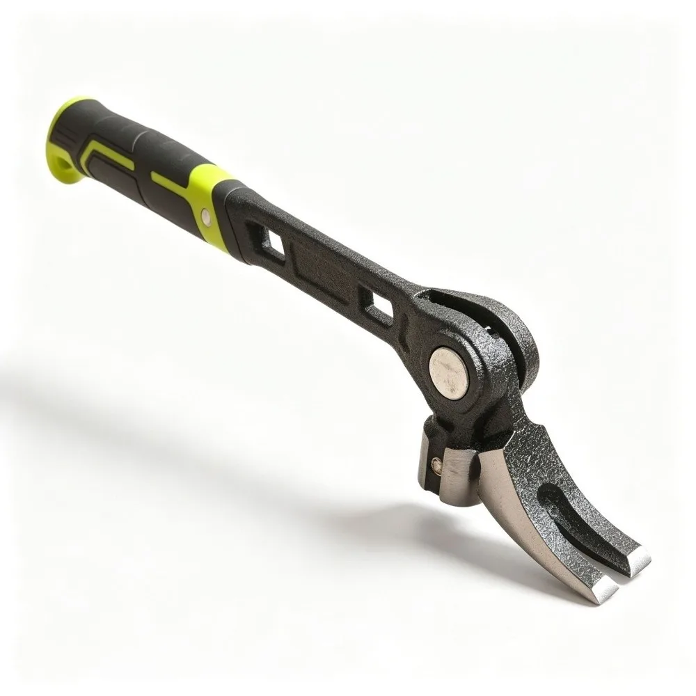 Magnetic Nail Grip Adjustable Claw Hammer Magnetic Starter 4-Position Nail Puller Nail Puller Hammer Stand Included