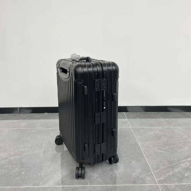 German Craftsmanship Luggage Trolley Case Code Lock 21/26/30-inch Aluminum-magnesium Alloy Rod Carved Details 2025 New Oversea