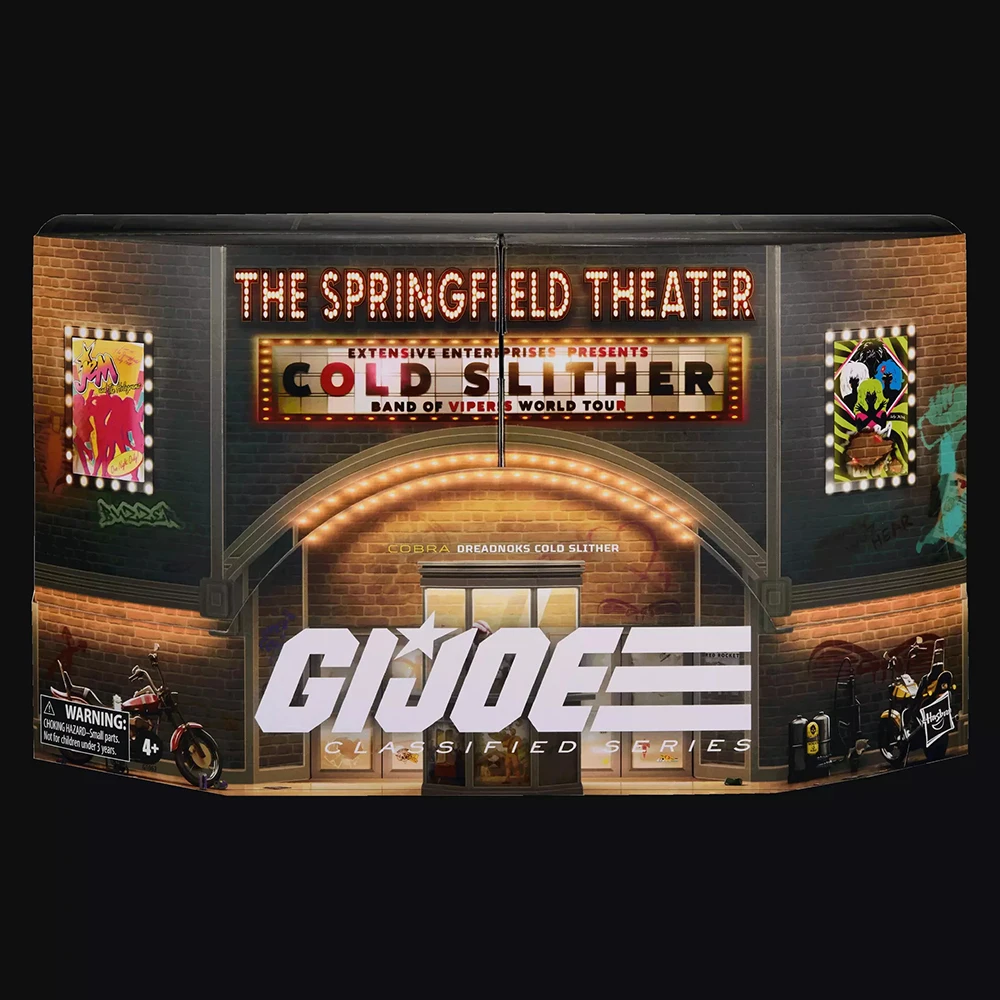 [มีสินค้าในสต็อก] ฮาสโบร จี.ไอ. โจ คลาสิฟายด์ ซีรีส์ # 163, เดรดน็อกส์ โคลด์ สลิเธอร์: ชุดฟิกเกอร์แอคชั่นที่ระลึกการทัวร์แบนด์ออฟไวเปอร์ส