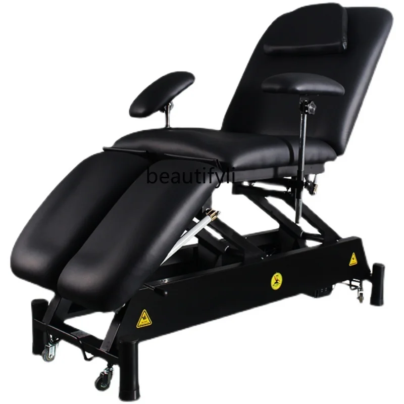 

Electric Tattoo Eyebrow Tattoo Bed Tattoo Chair Multifunctional Facial Bed Lifting Split Leg Full Chair with Back