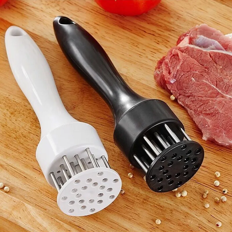 Stainless Steel Tender Meat Pin Tenderizer Steak Pork Chop Loose Meat Tender Meat Needles Professional Kitchen Gadgets