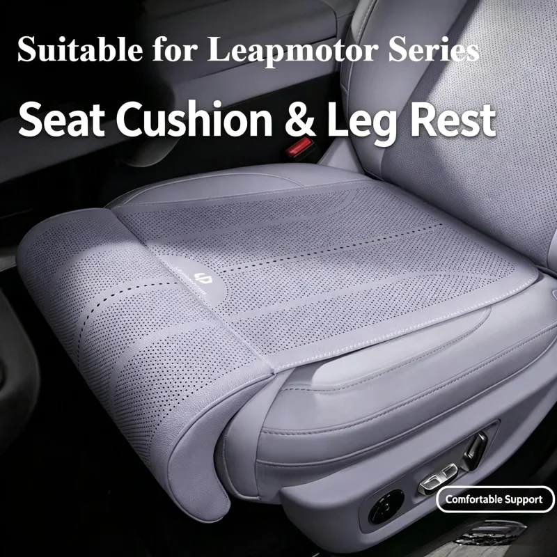 Geeignet für Leapmotor Sitzkissen Spezielles Autositzkissen Beinstützkissen Winter Alle Jahreszeiten Universal