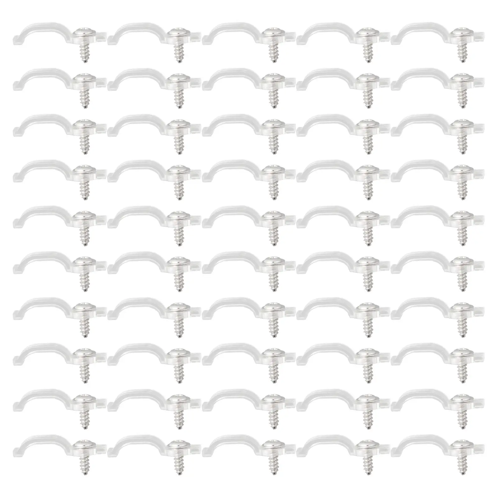 Tagliaunghie 50 * Clip 50 * Viti 100 * Clip 100 * Viti Staffe di montaggio Clip di ricambio Accessori ultrasottili