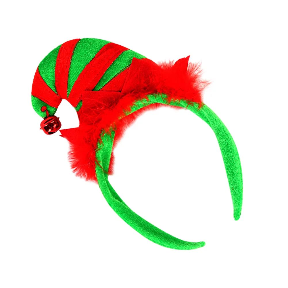 

Holiday Hair Hoop Christmas Headband Fancy Party Accessory Comfortable Wearable Gift Idea Hairband Funny Hair Hoop