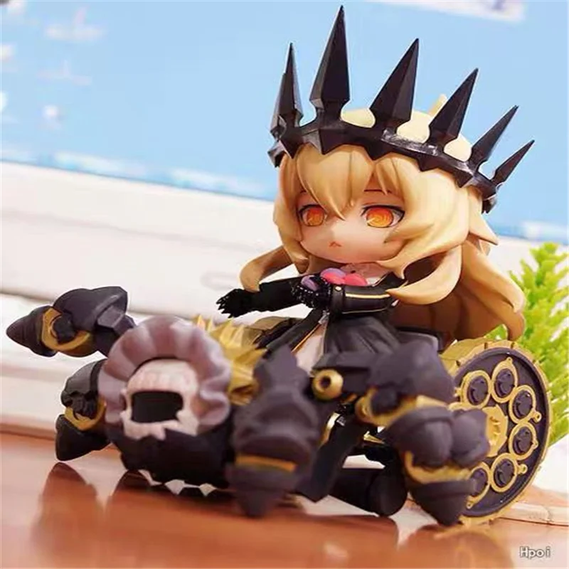 

100% Original: GSC Black Rock Shooter Chariot Chariot Wheel Fairy Spot Q Version Figma PVC Doll Anime Doll Model Toy Doll Gift