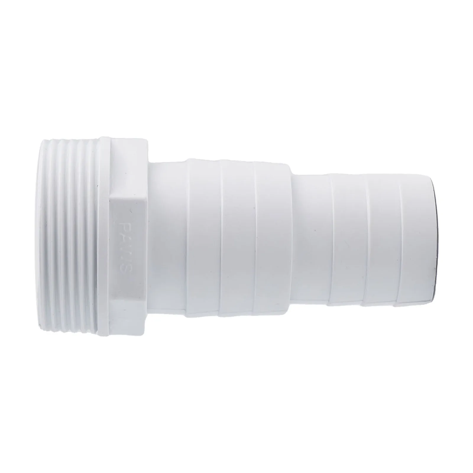 ABS 1.5 Inch Thread Spare Hose Nozzle For Swimming Pool Hoses With Diameter 32-38mm For SPX1091Z7/SPX1091Z4 9.5*4.5*3 Cm White