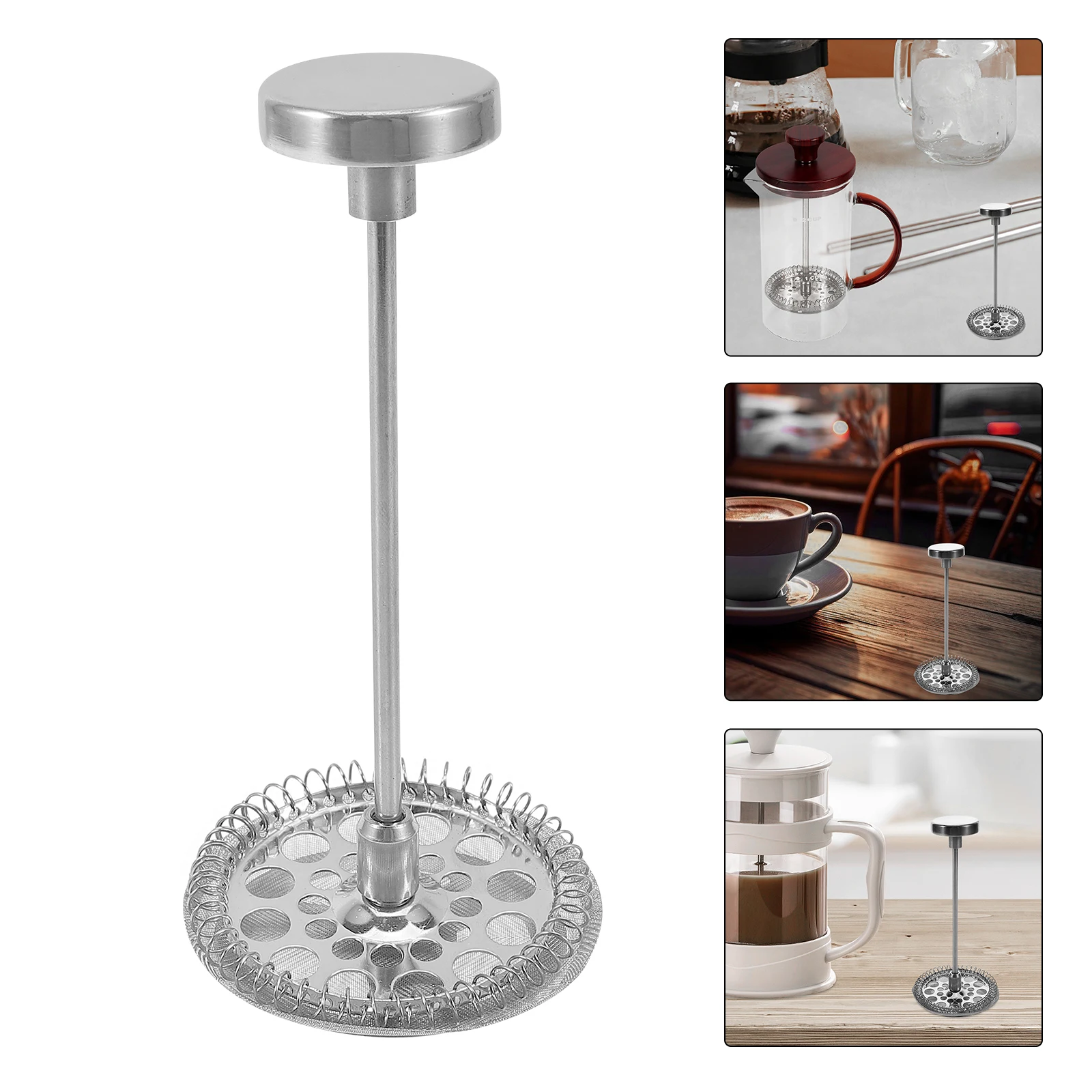 

Coffee Pot Accessories Filter Holder Maker Mesh Stainless Steel Replacement Parts