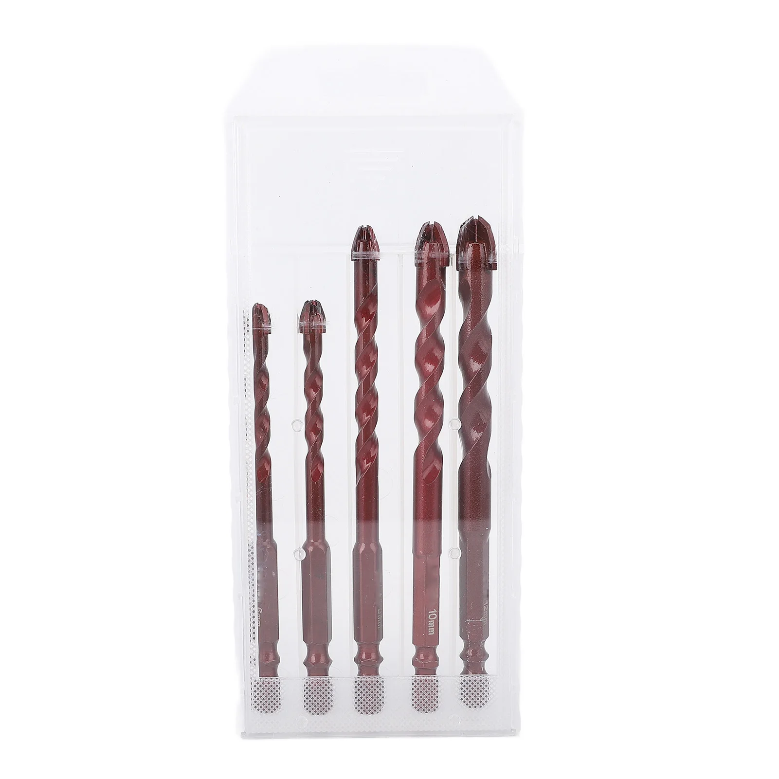 

Набор сверл для кладки, высокая твердость, вольфрамовый стальной сплав, 1/4 дюйма, шестигранный хвостовик, сверла для кладки, универсальные для кирпичной стены, мрамора