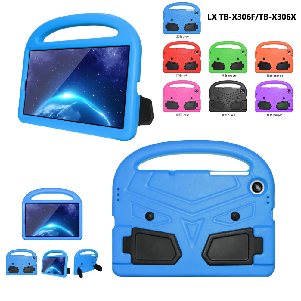 

Kids Soft EVA Case for Lenovo Tab M10 HD 2nd Gen TB-X306F TB-X306X 10.1 inch 2020 10.1" Cute Cartoon Sparrows Stand Tablet Cover