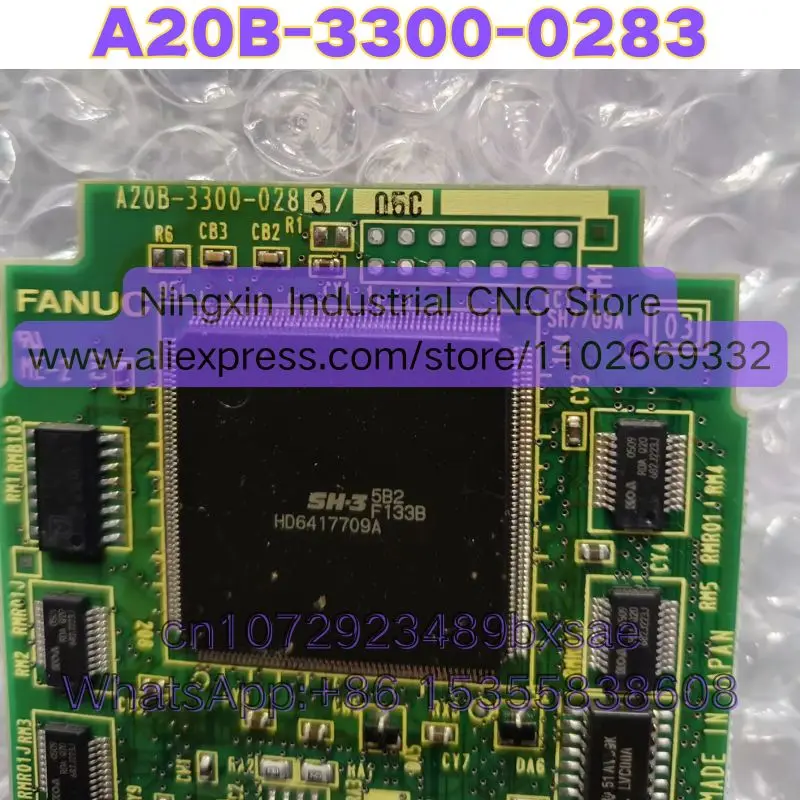 Used Fanuc Display Card A20B-3300-0283 A20B 3300 0283 For CNC System Controller Tested OK