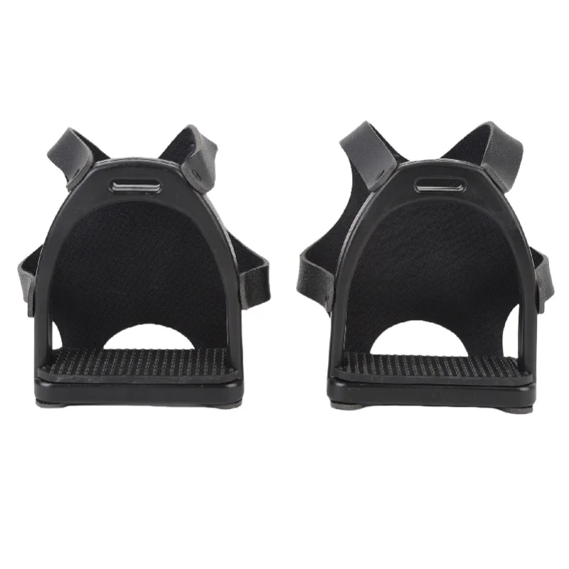 2-pieces-d'equipement-equestre-Etriers-de-securite-antiderapants-a-structure-renforcee-avec-housse-en-filet