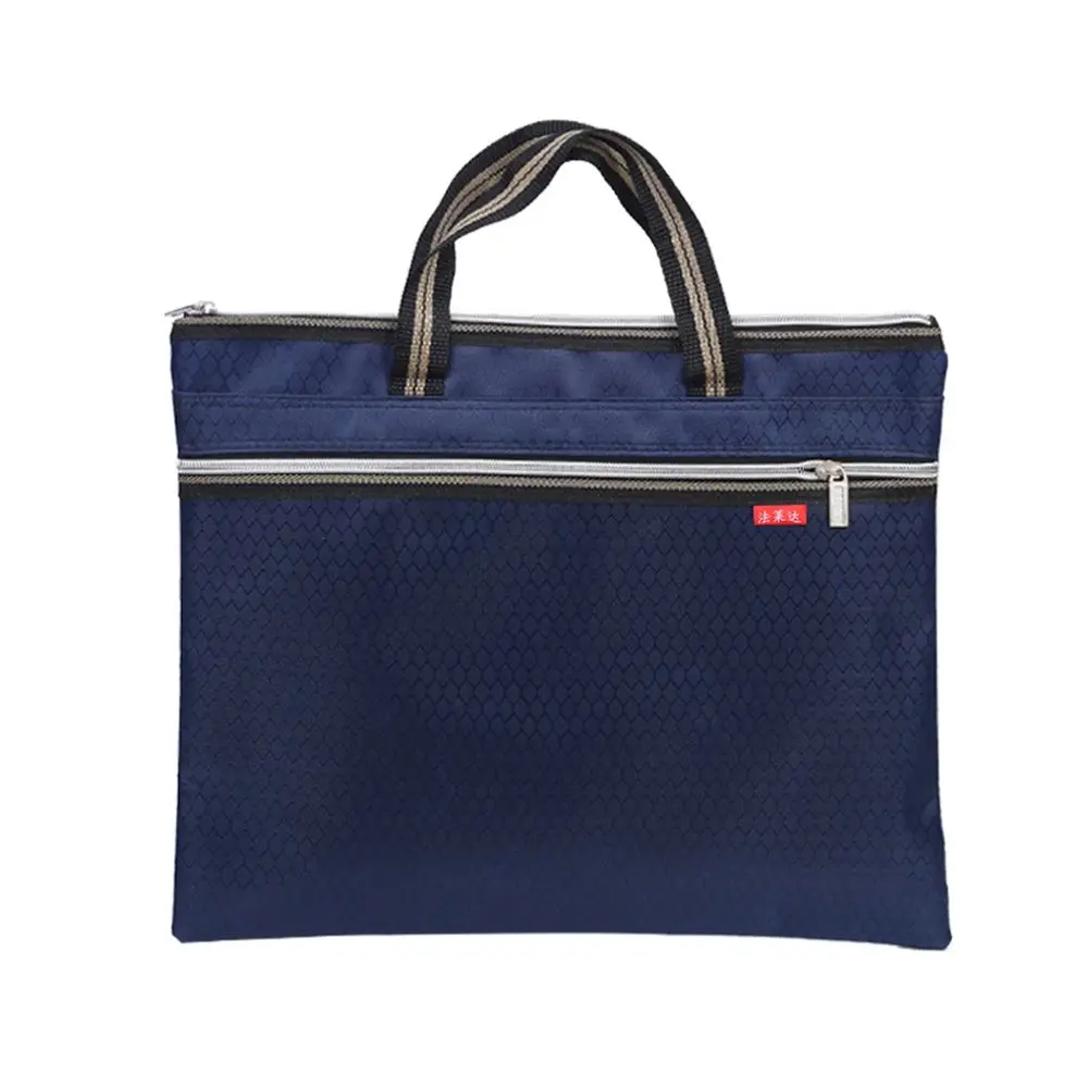 

Portable Office Supplies File Bag School Briefcase Business Storage Bag File Organizer Package A4 Document Bag Business Handbag