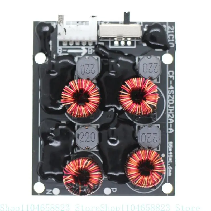 2A 10mV 4S Balance Board Lifepo4 LTO Lithiumbatterij Actieve Module Board Eenvoudig te installeren