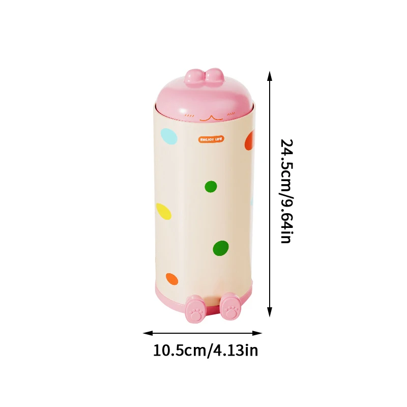 حامل أقلام للمكتب، لمسة واحدة للفتح، حامل فرشاة مكياج منظم مكتب للمدرسة والمنزل والمكتب #6