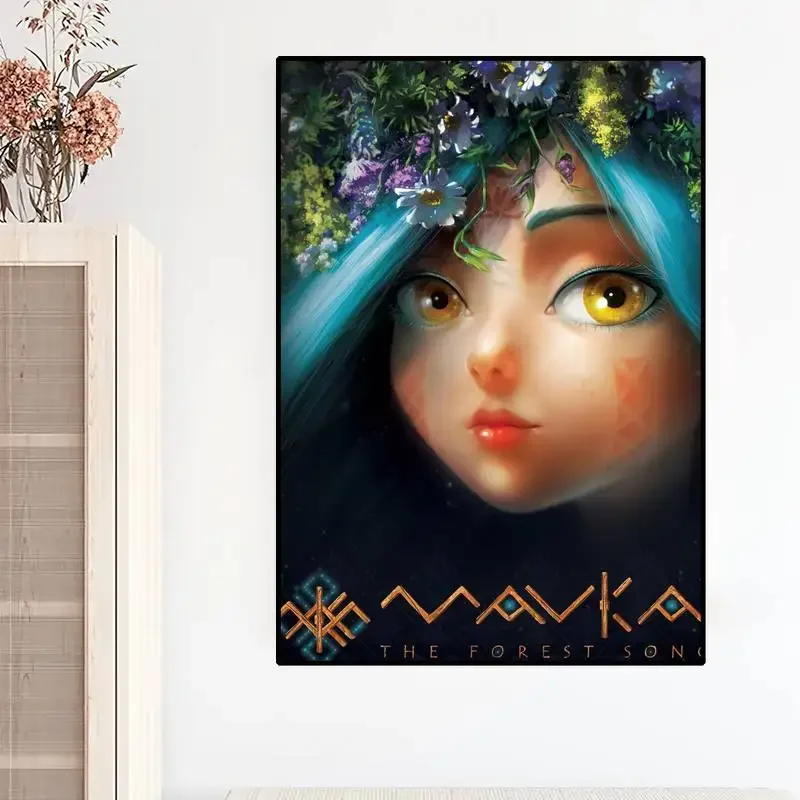 Cartoon Film Mavka The Forest Song POSTER Prints Wall Painting Bedroom Living Room Wall Sticker Small