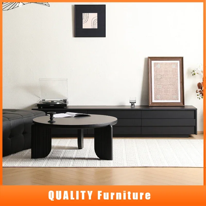 

Comfortable Furniture Home Modern Tv Dining Cabinet Floor Industrial Drawer Stands Muebles Salon Tv Conjunto Corner Stand Table