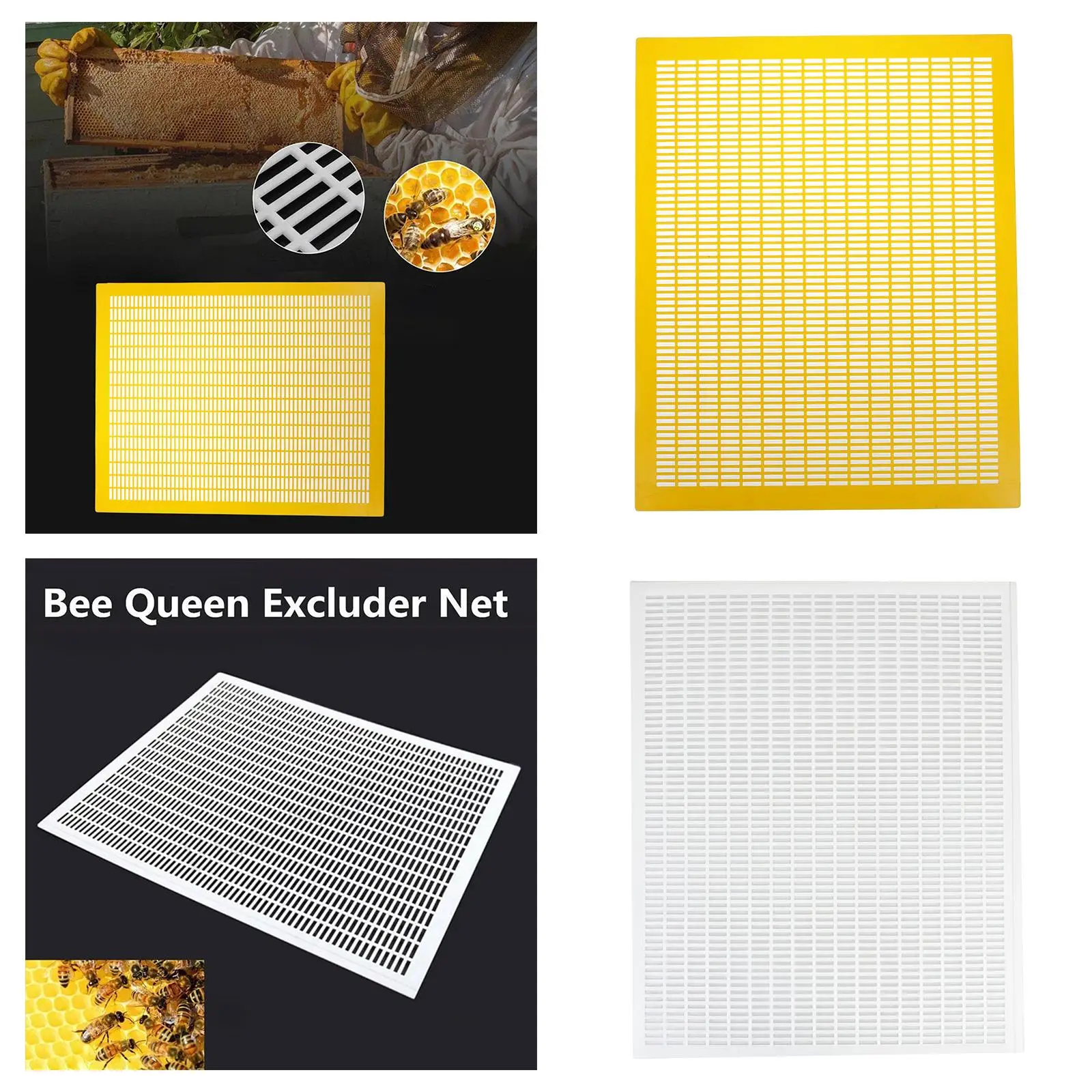 Sturdy 10 Frame Queen Bees Excluder Easily Clean Separate Queen Bees Board Backyard Accessories Livestock Supplies