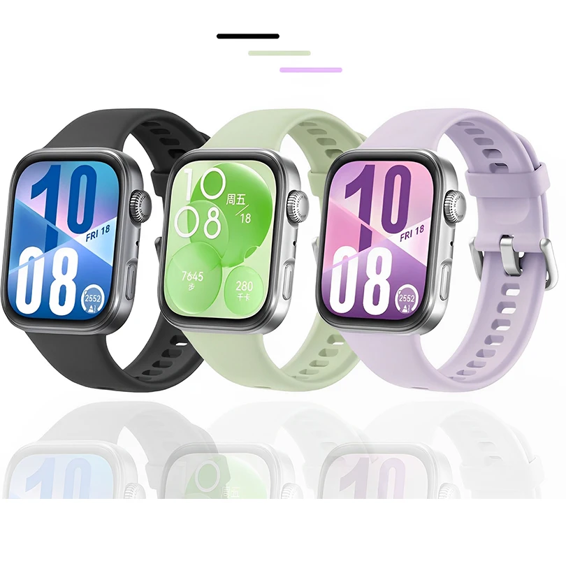 

Sport watchband For Huawei Watch FIT 4 pro Strap Silicone Official 1:1 Fit4 correa for Huawei Watch fit 3 fit 4 Band Accessories
