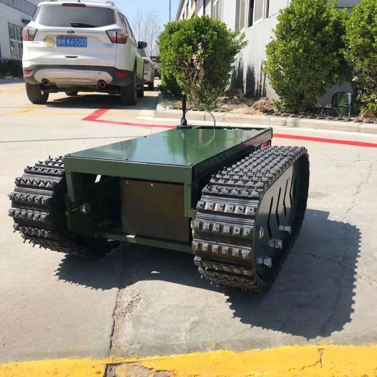 Picture 5: Ball Picking Robot Ball Picker Robot Ball Picker with Rubber Track Chassis/High Tech Robot Undercarriage Chassis