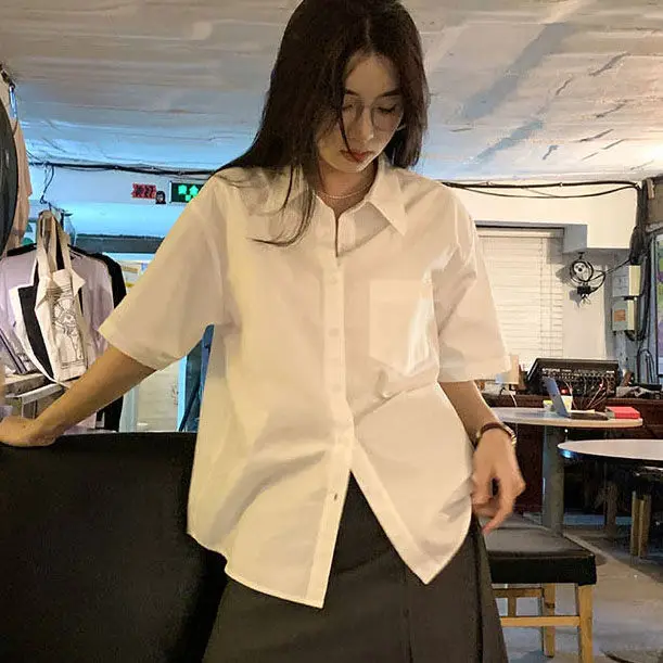 

Shirts Women Silk Blend Drawstring Waist Fitted Urban Art Gallery Minimalist Blouse Professional Women Creative Office Look