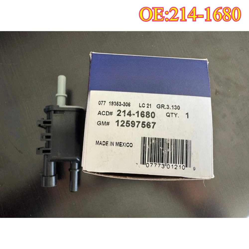 

High quality New For 214-1680 Evap Emission Canister Purge Solenoid for GM Buick Allure