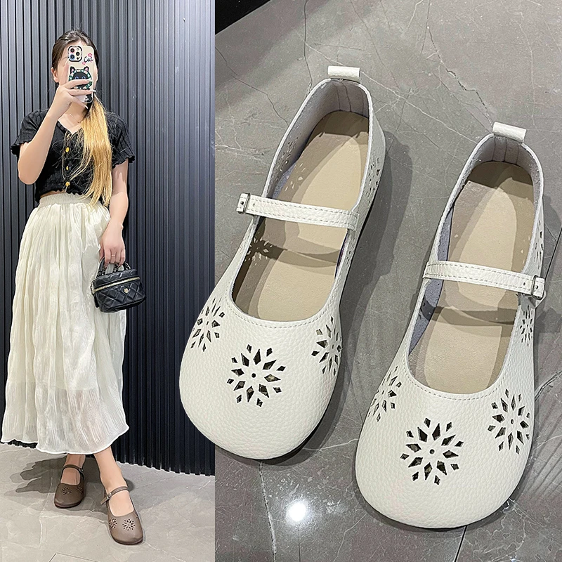 Newest Fashion Comfort Summer Women Shoes Moccasins Women Flats Loafers Leather Female Shoes Women's Shoes Zapatos Mujer