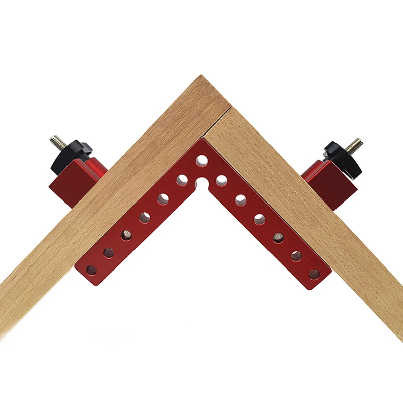 90 Degrees L-Shaped Auxiliary Fixture Splicing board Positioning Panel Fixed clip Carpenter's Square Ruler Woodworking tool
