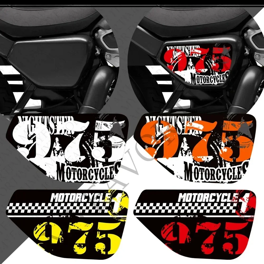 

For Harley Davidson Nightster 975 RH975 2022 2023 Motorcycle Decals Protector Tank Pad Kit Knee Body Fender Shell Exhaust