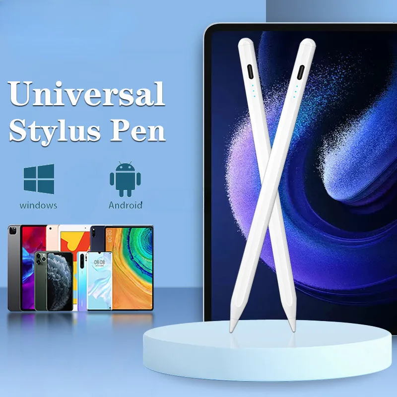 Caneta Stylus Universal para Xiaomi Poco, Caneta Recarregável Android, Xiaomi Poco Pad 5G, 6S Pro, Mipad 6 Max, 14,6 Pad 5 Pro, Redmi Pad SE, 4G 8.7