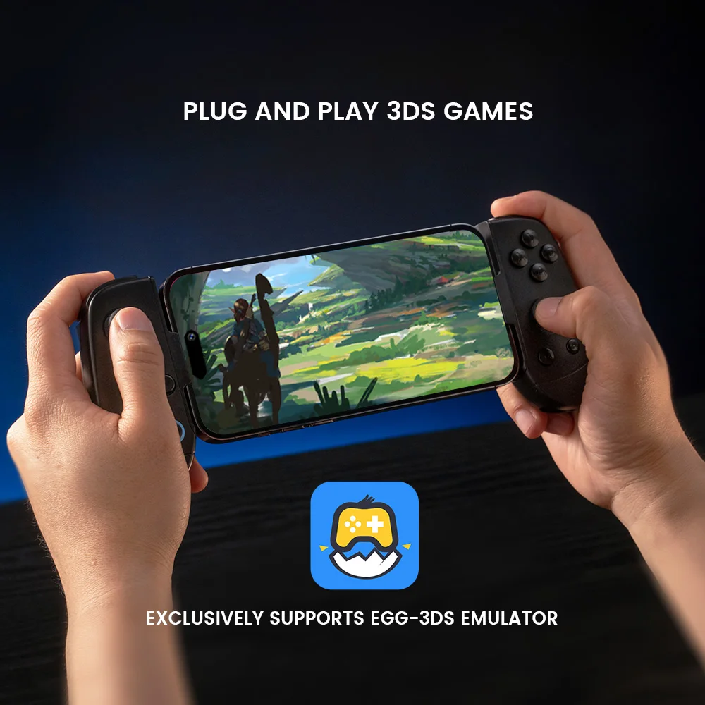 Imagem -02 - Leadjoy Telefone Gamepad para Iphone Controlador para Apple Iphone Jogos na Nuvem Xbox Game Pass Stadia Xcloud Geforce Agora M1b