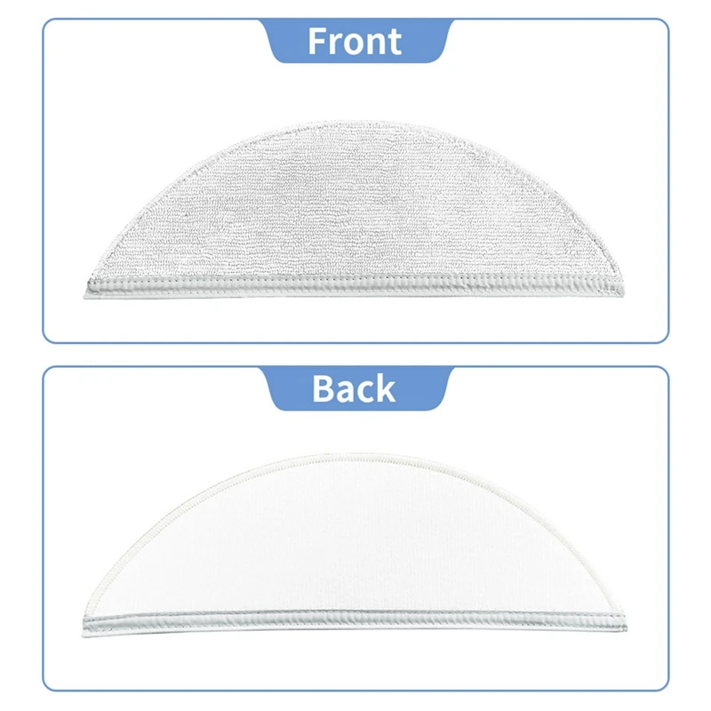 ชุดไม้ถูพื้นซักได้สำหรับหุ่นยนต์ดูดฝุ่น R1 Xiaomi lydsto 12ชิ้นชุดชิ้นส่วนสำหรับกำจัดฝุ่นในบ้าน