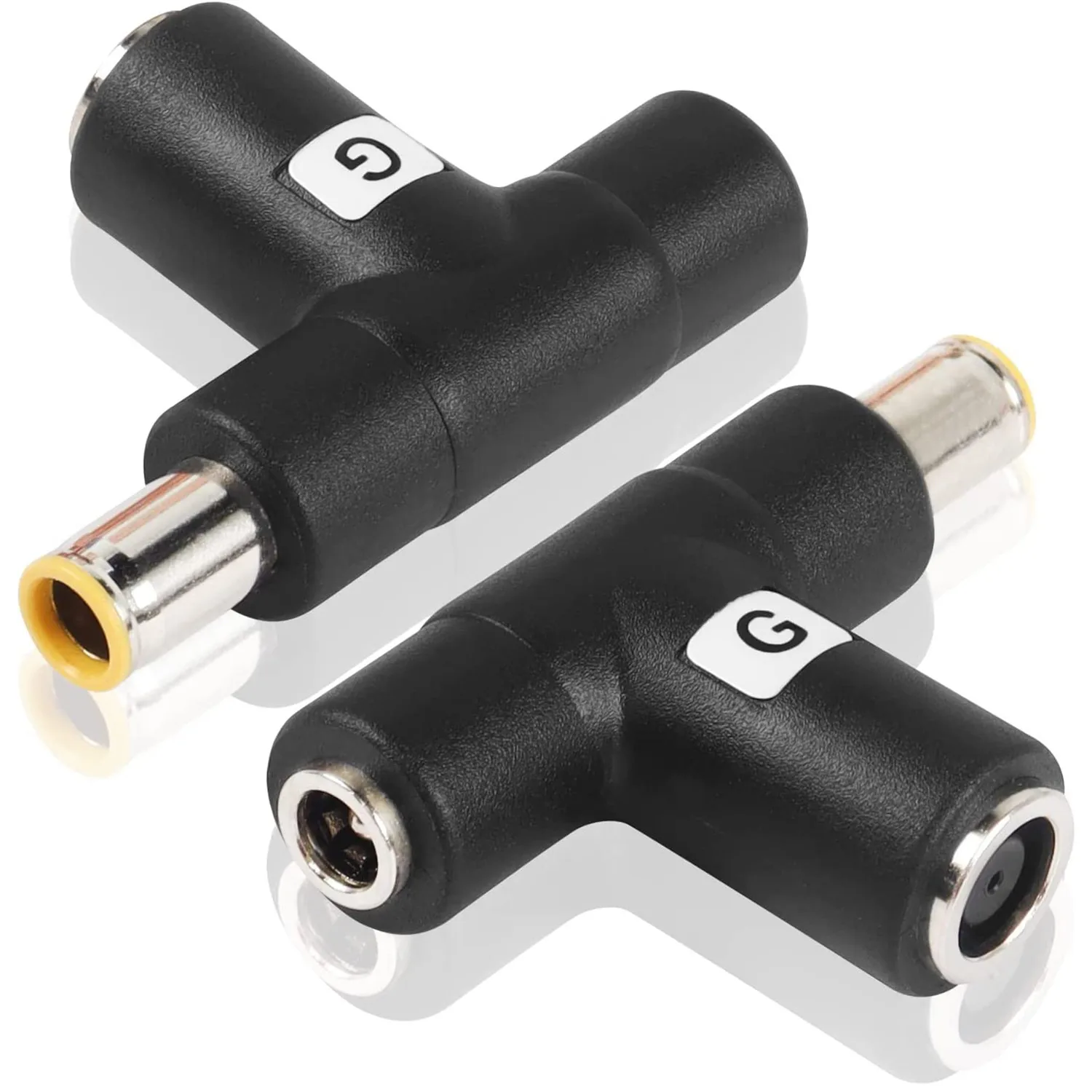 2Pack Dc 8Mm Y Tak Adapter Dc 7909 Mannelijk Naar Dc 7909 Vrouwelijke En Dc 5521 Splitter Voor Zonnepaneel Rv Draagbare Power Station