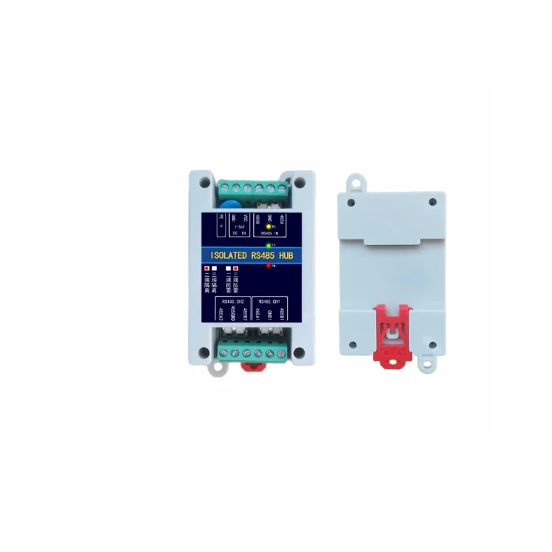 2-channel RS485 hub optoelectronic isolation electromagnetic isolation relay industrial grade lightning protection amplifier HUB