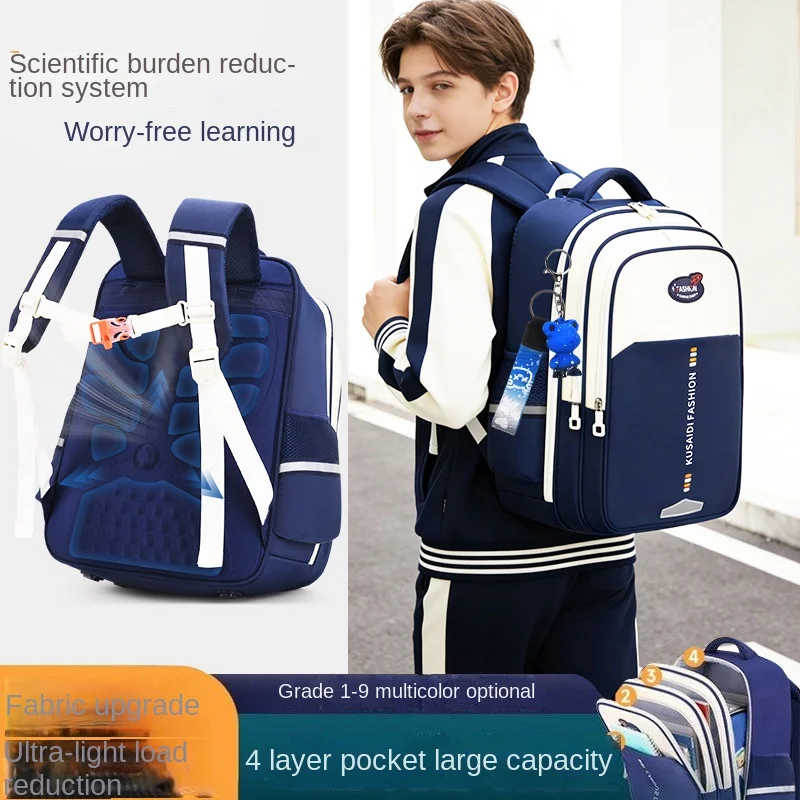 New Waterproof Children School Bags For Boys Girls Kids Backpack Orthopedic Backpack Schoolbag Primary School Backpack Mochila
