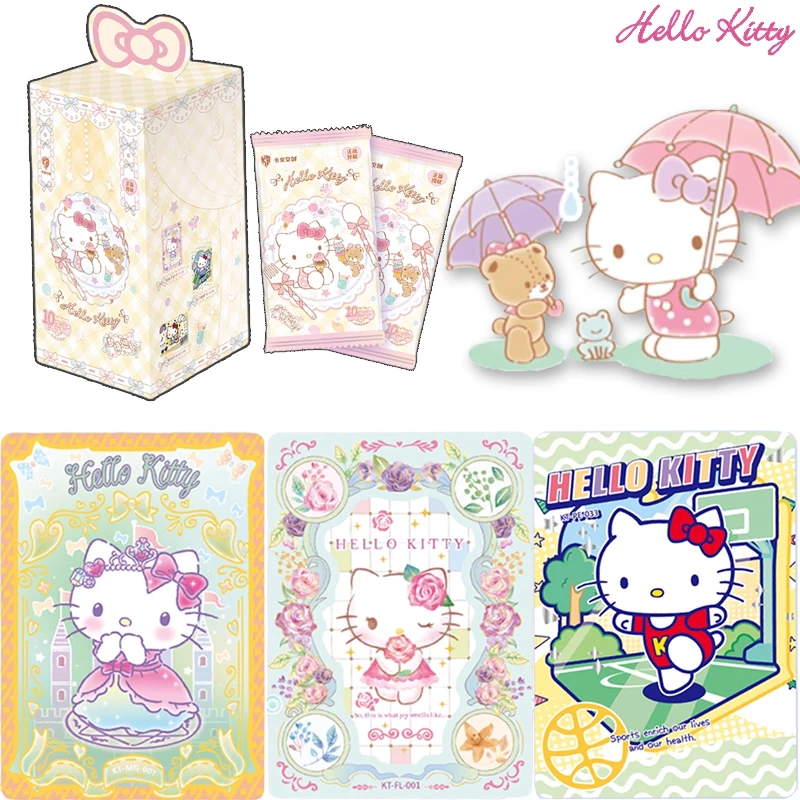 

Официальная подлинная карта Sanrio Company HelloKitty Dream Tour Polaroid, коллекционные карты, аниме, периферийные игрушки, флэш-карта, подарки